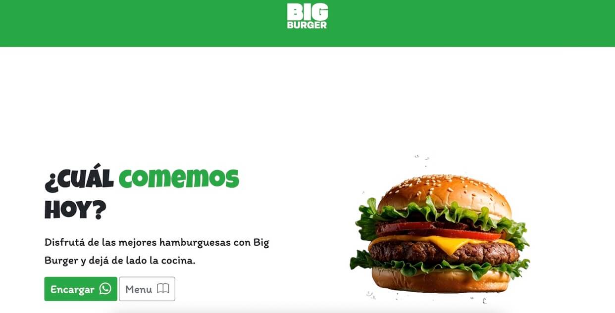 Proyecto big burguer restaurante